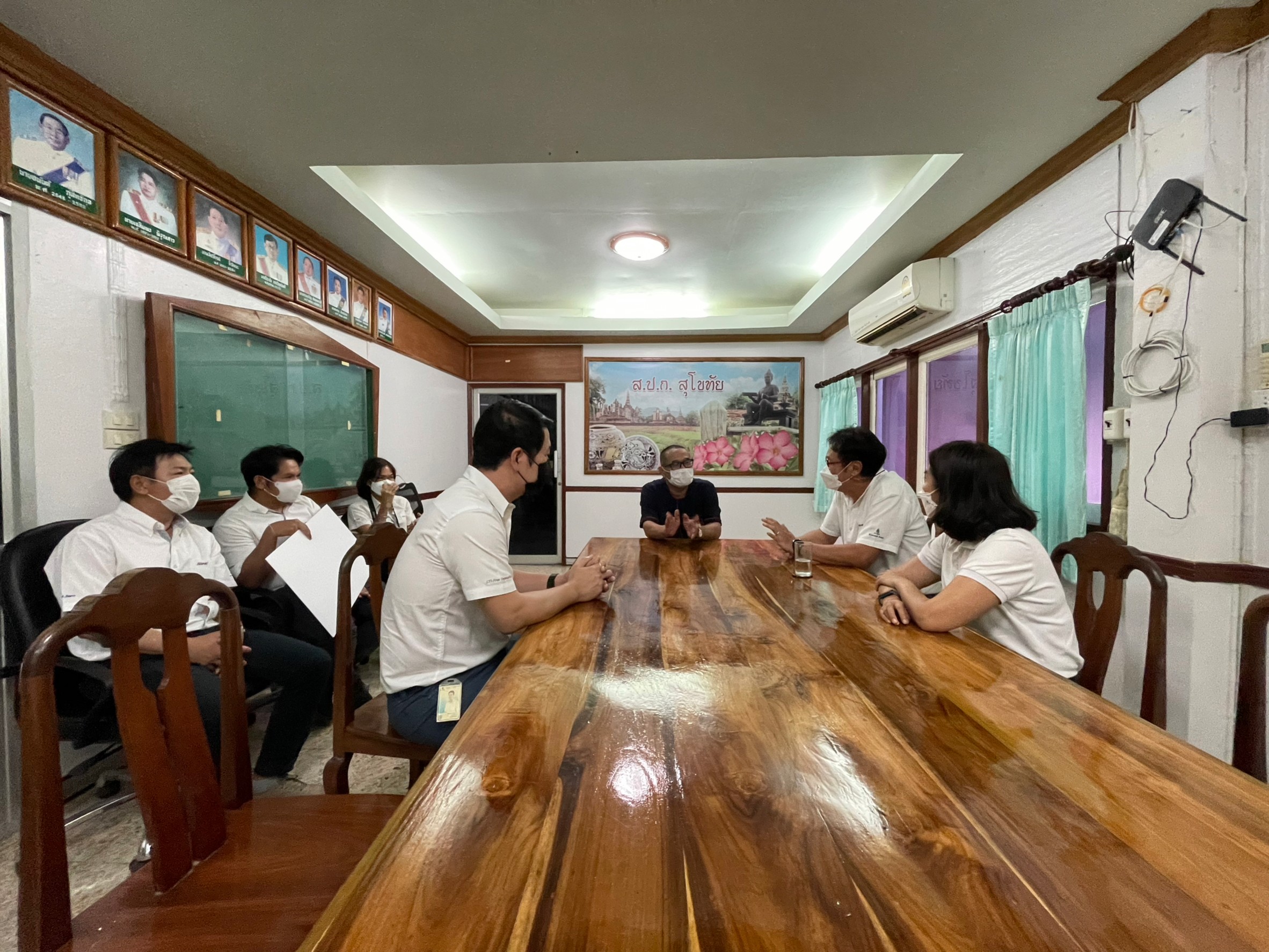 title - รับมอบเงินสนับสนุนทุนการศึกษาบุตร บุคลากรปฏิรูปที่ดินจังหวัดสุโขทัย จาก บริษัท ปตท.สผ. สยาม จำกัด